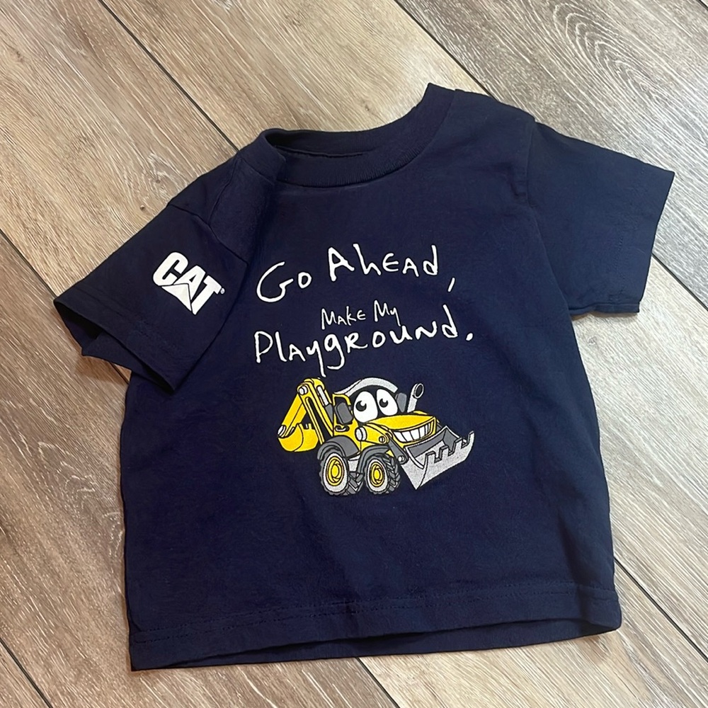 CAT toddler boy tshirt-2T